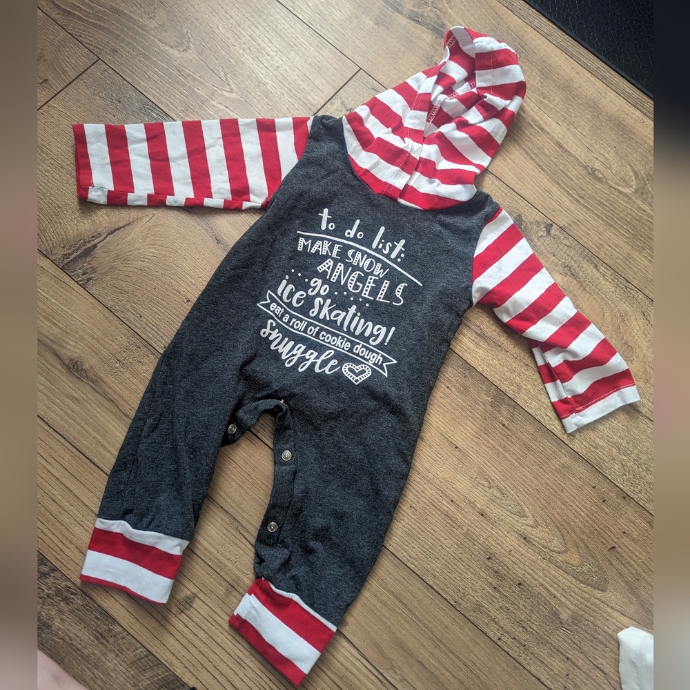 Elf Christmas romper